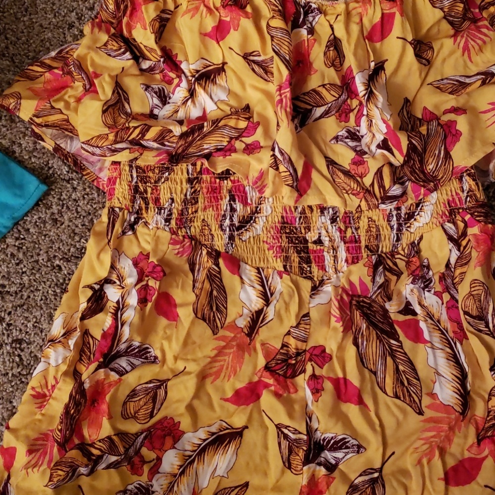 Dress w built in shorts